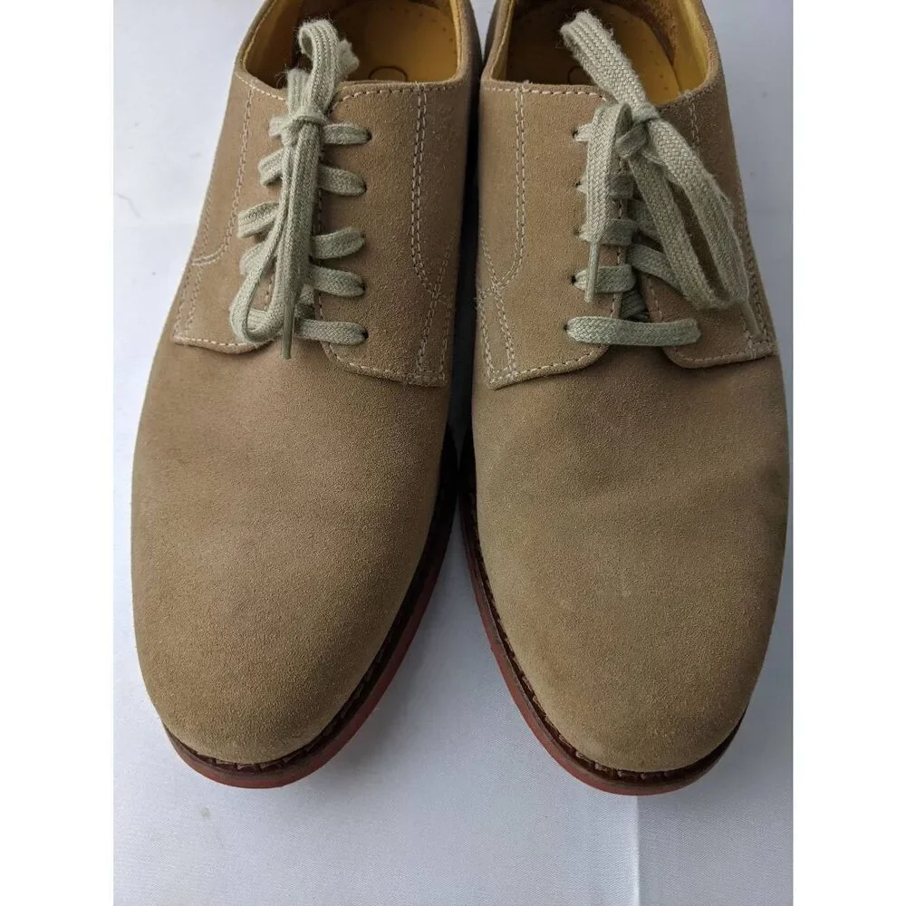 Cole Haan Lunargrand Tan Suede Shoes‎ Men’s 10 M Oxfords Shoes